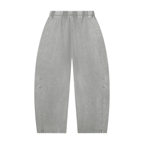 gray barrel wash sweats - blank